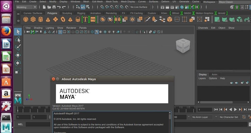 התקן את Autodesk Maya 2017