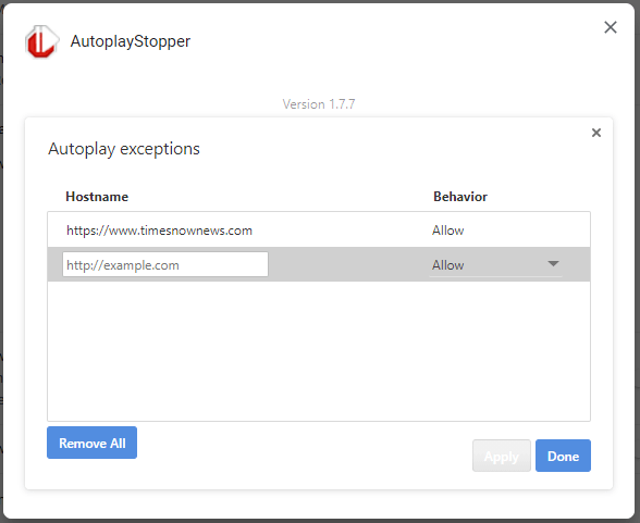 Chrome Autoplay deaktivieren