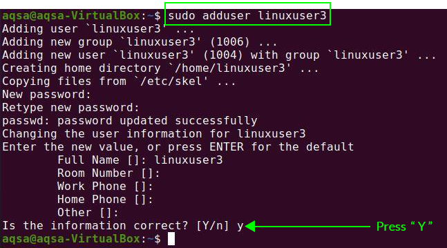 D:  Aqsa  16 ožujak  Kako dodati korisnika u sudoers na Ubuntu 20  images  image3 final.png