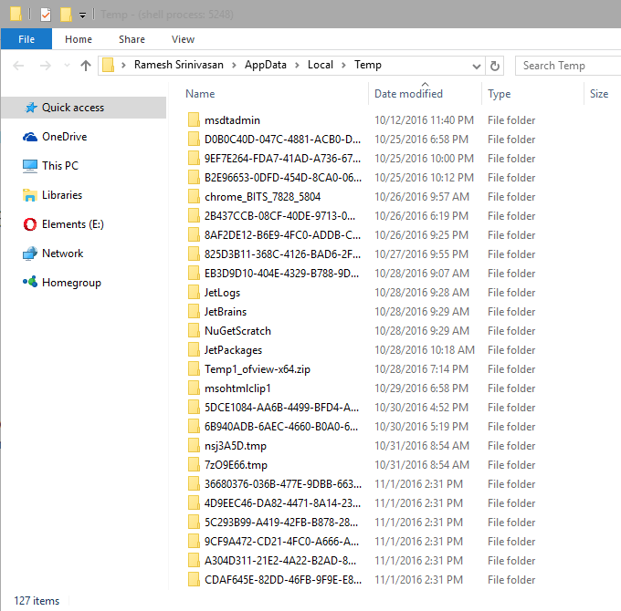 очистка диска удалить все временные файлы